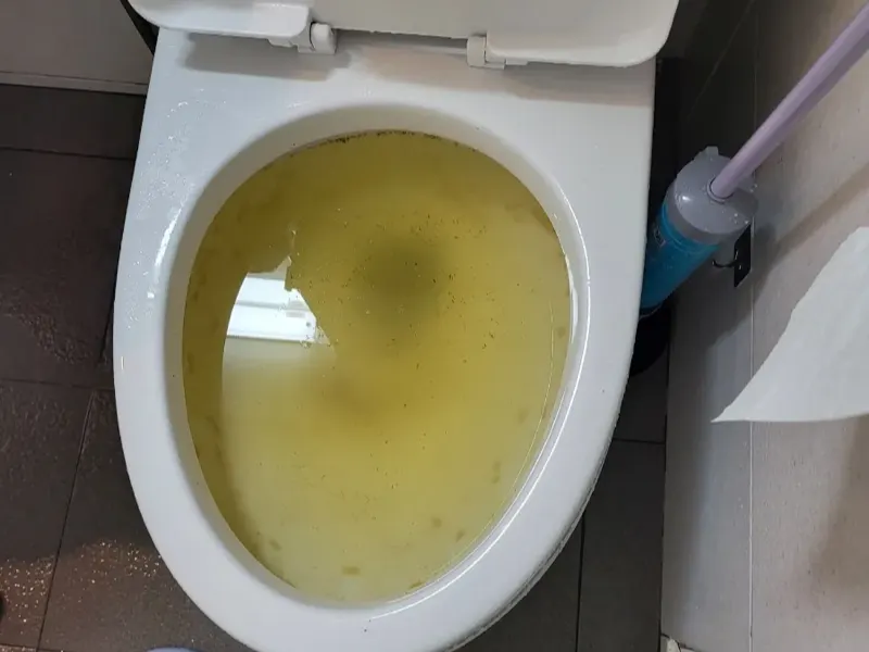 해운대구 변기막힘 작업사례 3